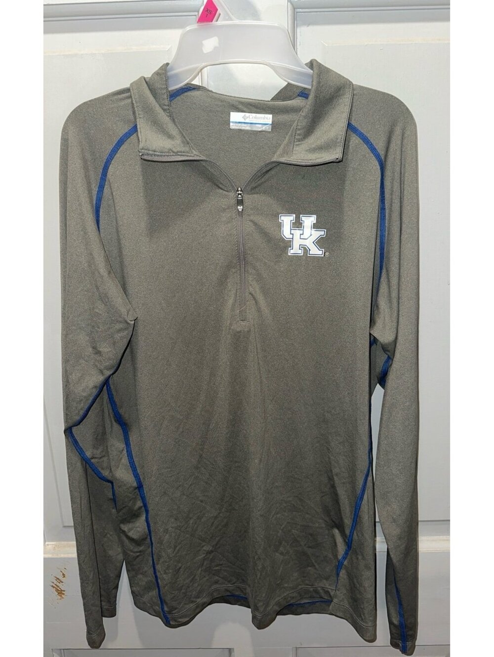 Columbia UK Univeristy of Kentucky pullover quarter zip size small